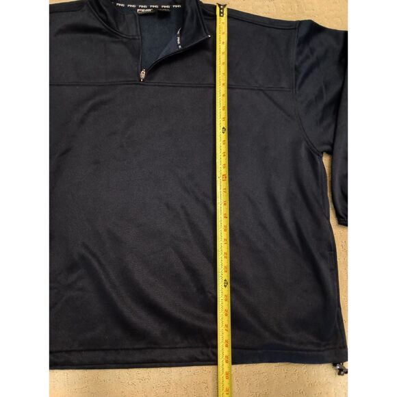 Ping Collection Pullover Mens XXL Black 1/4 Zip Golf Drawstring Hem - Picture 7 of 8